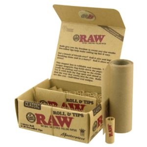 Raw Masterpiece King Size Roll + Tips