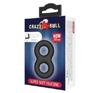 Crazy Bull Soft Figure 8 Cock Ring