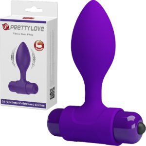 Pretty Love Vibra Purple Butt Plug