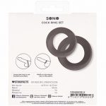 Sono No-86 Cock Ring Set Black