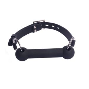 Silicone Bit Gag Black