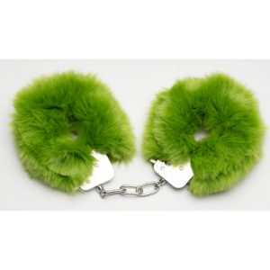 Fluffy Handcuffs - Avocado