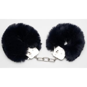 Fluffy Handcuffs - Navy