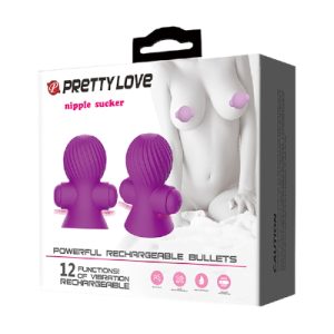 Pretty Love Nipple Sucker Purple