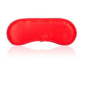 B100 Satin Blindfold Red