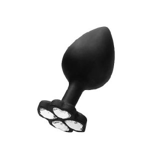 Regular Lucky Diamond Butt Plug Black