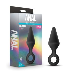 Anal Adventures Platinum Loop Plug Large