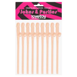 Jokes & Parties Original Willy Straws