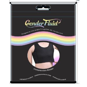 Gender Fluid Chest Binder Black XL