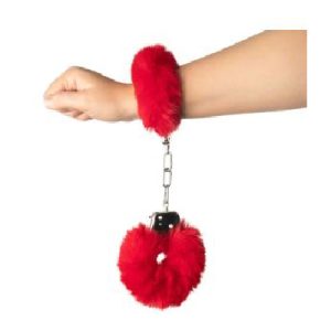 Fluffy Handcuffs Red