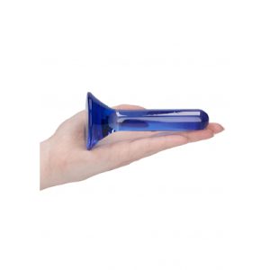 Chrystalino Pin Glass Plug Dildo 4.5"