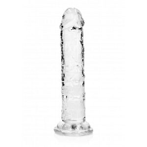 Crystal Clear 6" Straight No Balls Clear