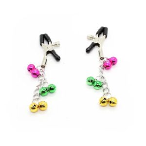 n116 Nipple Clamps with Coloured Balls