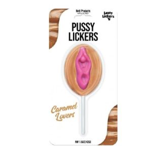 Lusty Lickers Pussy Pop Caramel