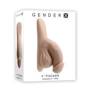 Gender X 4" Packer Squishy TPE