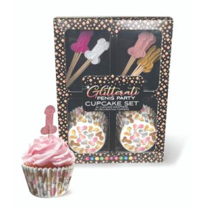 Glitterati - Penis Cup Cake Set