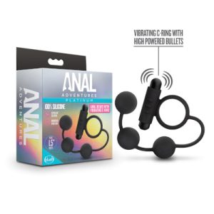 Anal Adventures Anal Beads Cock Ring