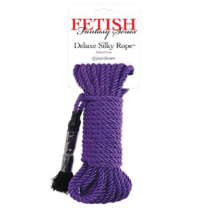 Fetish Fantasy Deluxe Silky Rope Purple