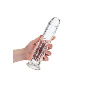 RealRock 9" Clear Straight Crystal Clear