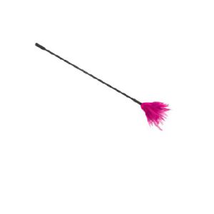 Crop with Feather Tickler Pink