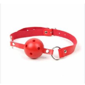 BB Breathable Ball Gag Red