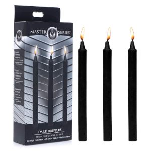 Master Series Fire Sticks Set of 3 Black