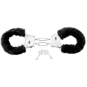 FFS Beginners Furry Cuffs Black