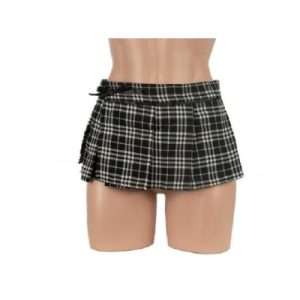 School Girl Skirt Black L/XL