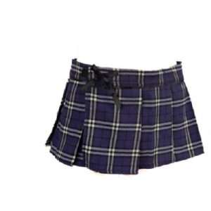 School Girl Skirt Purple S/M