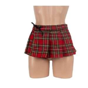 School Girl Skirt Red XS