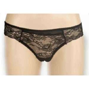 2000u Alison Lace Brief Black