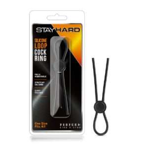 Stay Hard Silicone Loop Black