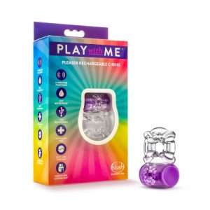 Play With Me Pleaser Cock Ring Purple