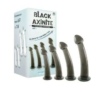 Black Axinite 4 in 1 Anal Plug Kit Smoke