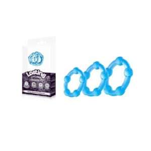 Lasting Love Ring 3 Piece Set Blue