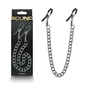 Bound Nipple Clamps D2 Gunmetal Grey