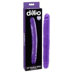 Dillio 12" Double Dong Purple