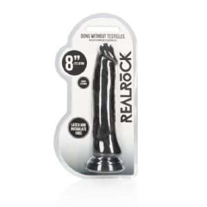 RealRock 8" Dildo Black